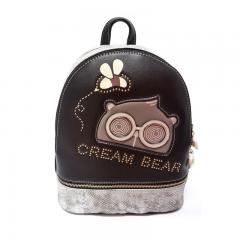 Originální dámský/dívčí batoh  Cream Bear, C1043-2