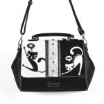 Luxusní, designová kabelka značky Sammao, dámská / dívčí, střední,