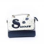Luxusní, designová kabelka značky Sammao, dámská / dívčí, malá,